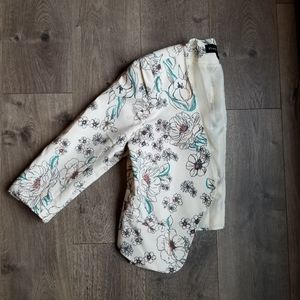 Black Rainn floral blazer